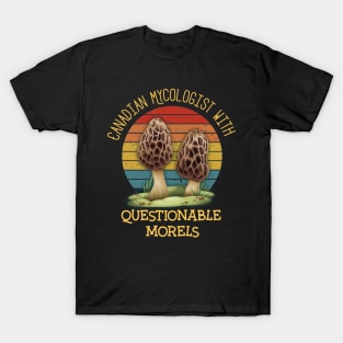 Canadian Mushroom Hunter T-Shirt